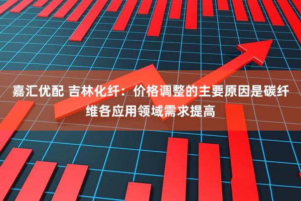 嘉汇优配 吉林化纤：价格调整的主要原因是碳纤维各应用领域需求提高